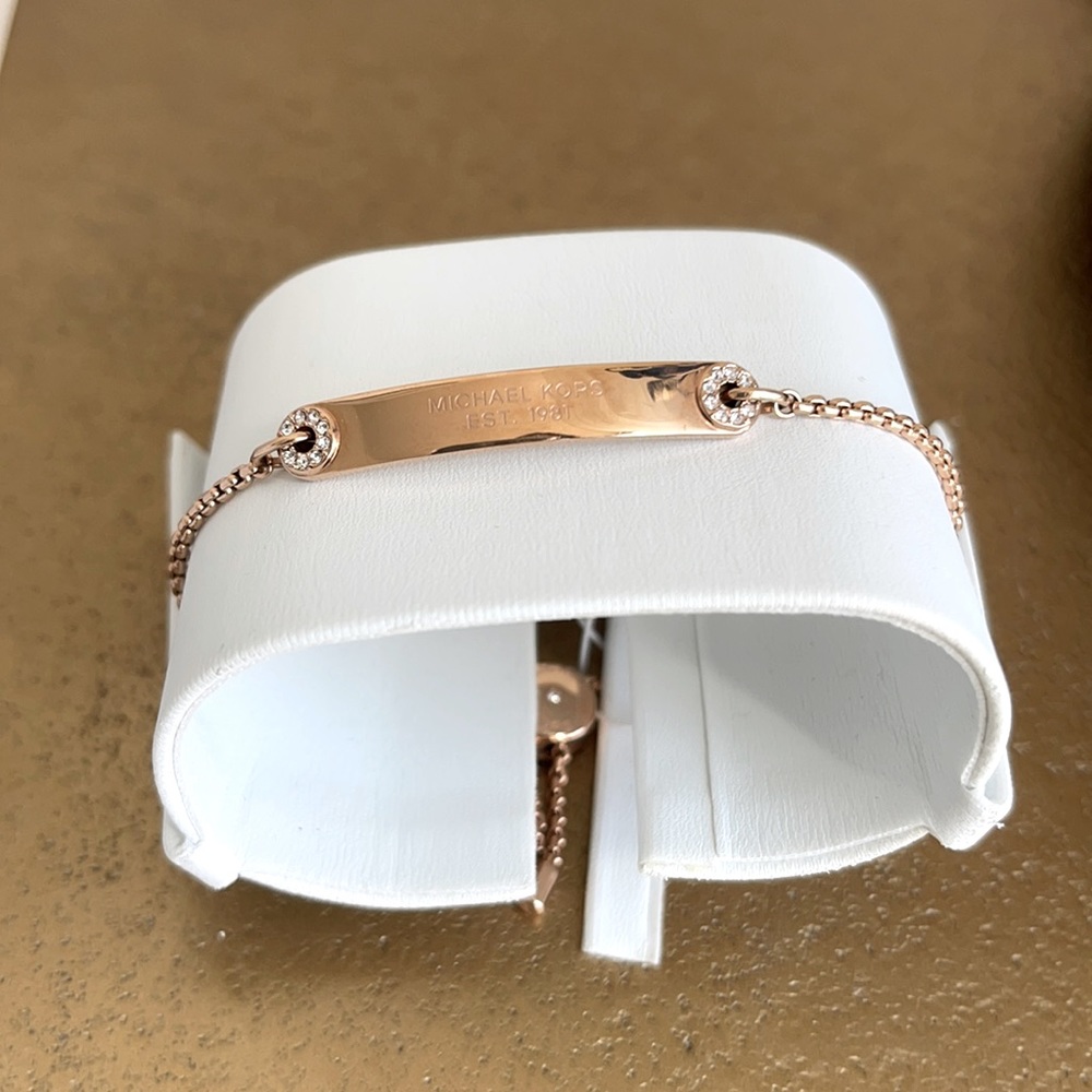 Michael Kors Rose gold adjustable bracelet